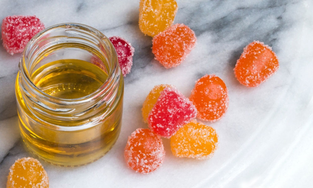 How do THC gummies help with managing chronic conditions?